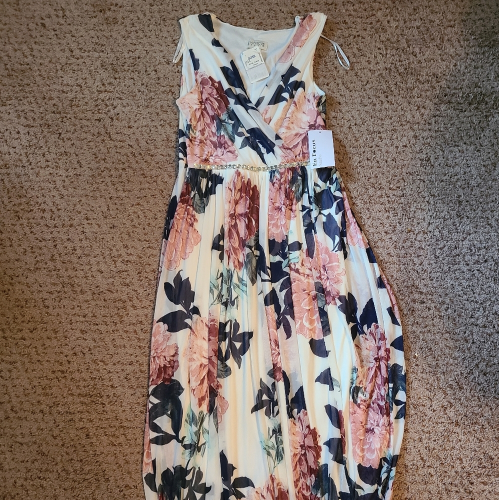 Enfocus studio dress floral size 8